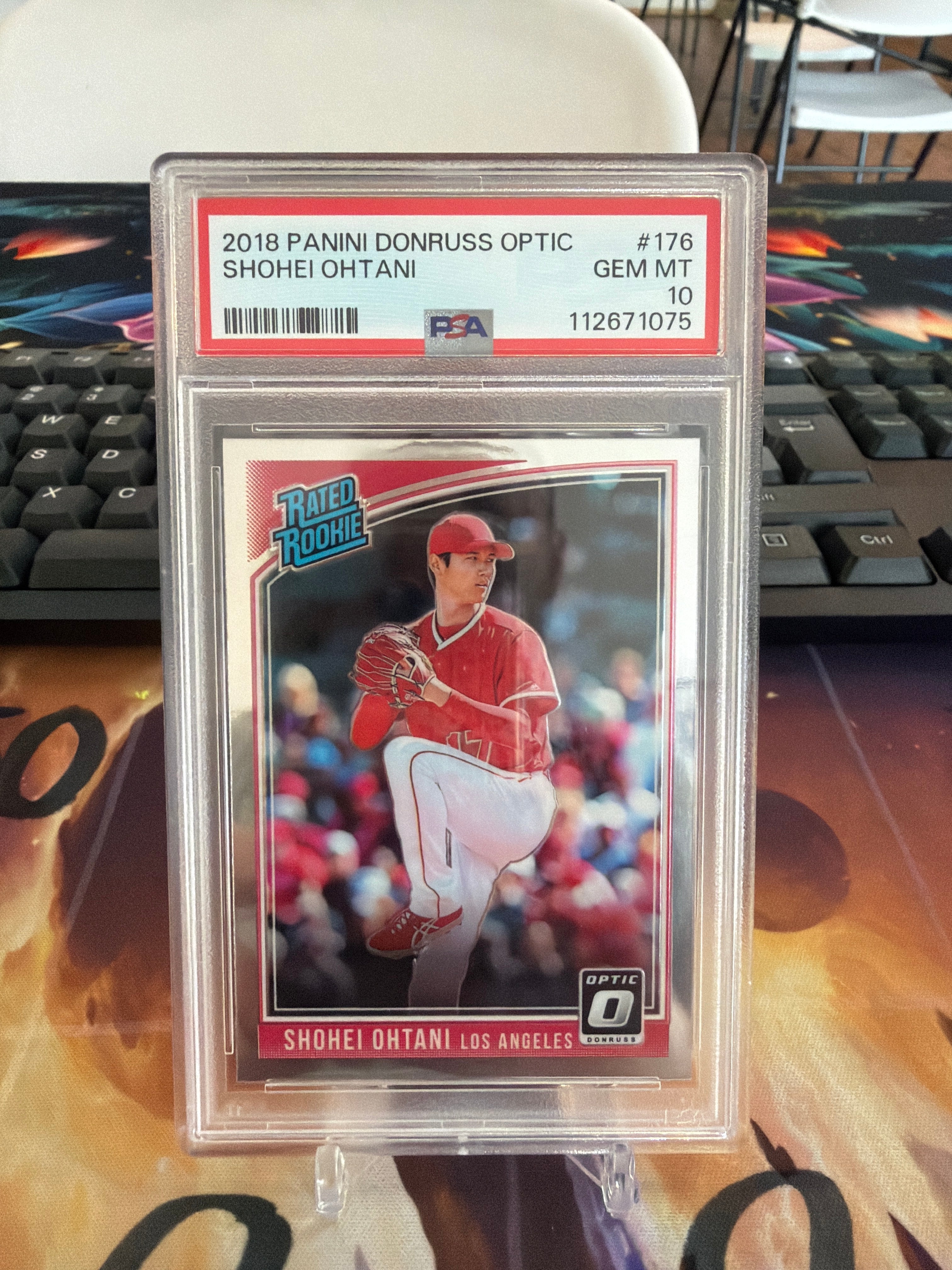 Shoehi Ohtani Rated Rookie PSA 10